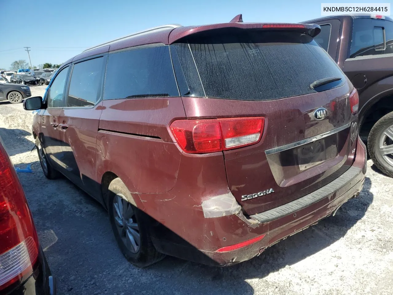 2017 Kia Sedona Lx VIN: KNDMB5C12H6284415 Lot: 73525424