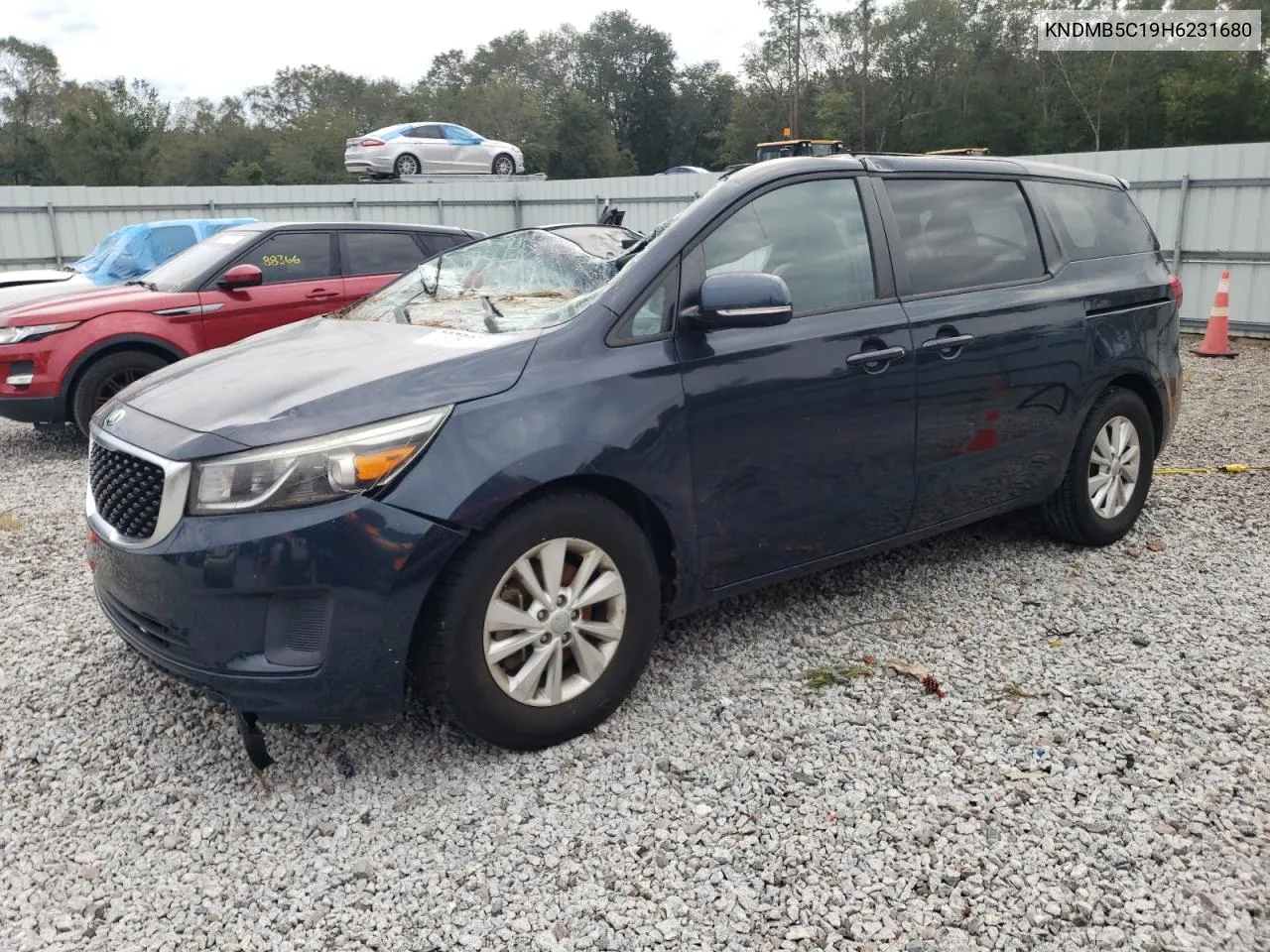 2017 Kia Sedona Lx VIN: KNDMB5C19H6231680 Lot: 73792704