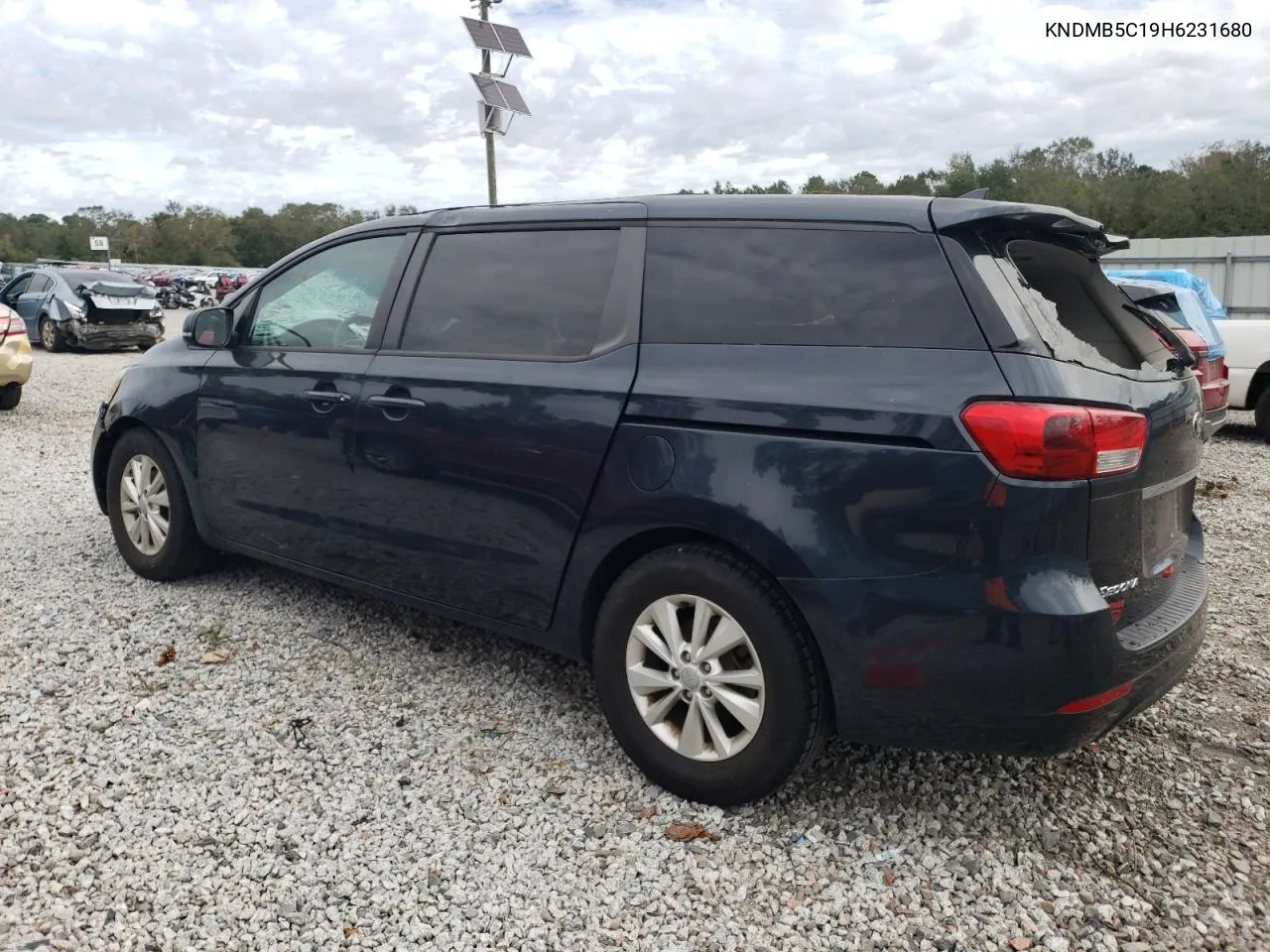 2017 Kia Sedona Lx VIN: KNDMB5C19H6231680 Lot: 73792704