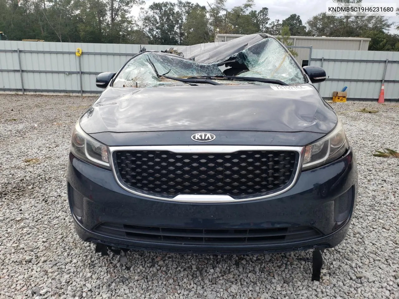 2017 Kia Sedona Lx VIN: KNDMB5C19H6231680 Lot: 73792704