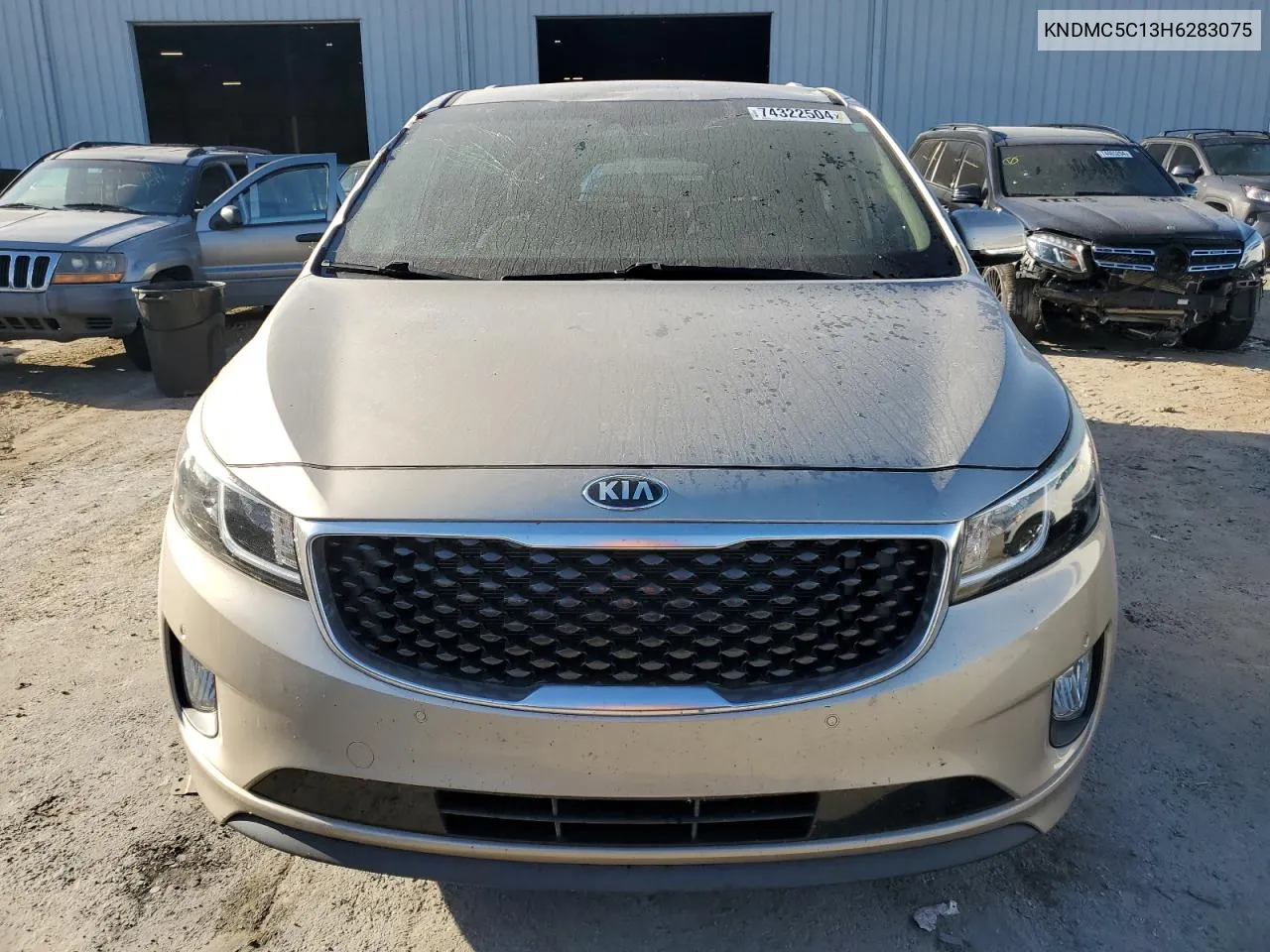 2017 Kia Sedona Ex VIN: KNDMC5C13H6283075 Lot: 74322504