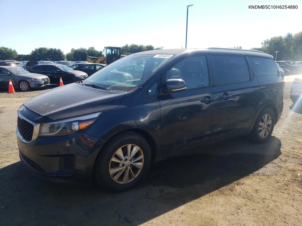 2017 Kia Sedona Lx VIN: KNDMB5C10H6254880 Lot: 74534924