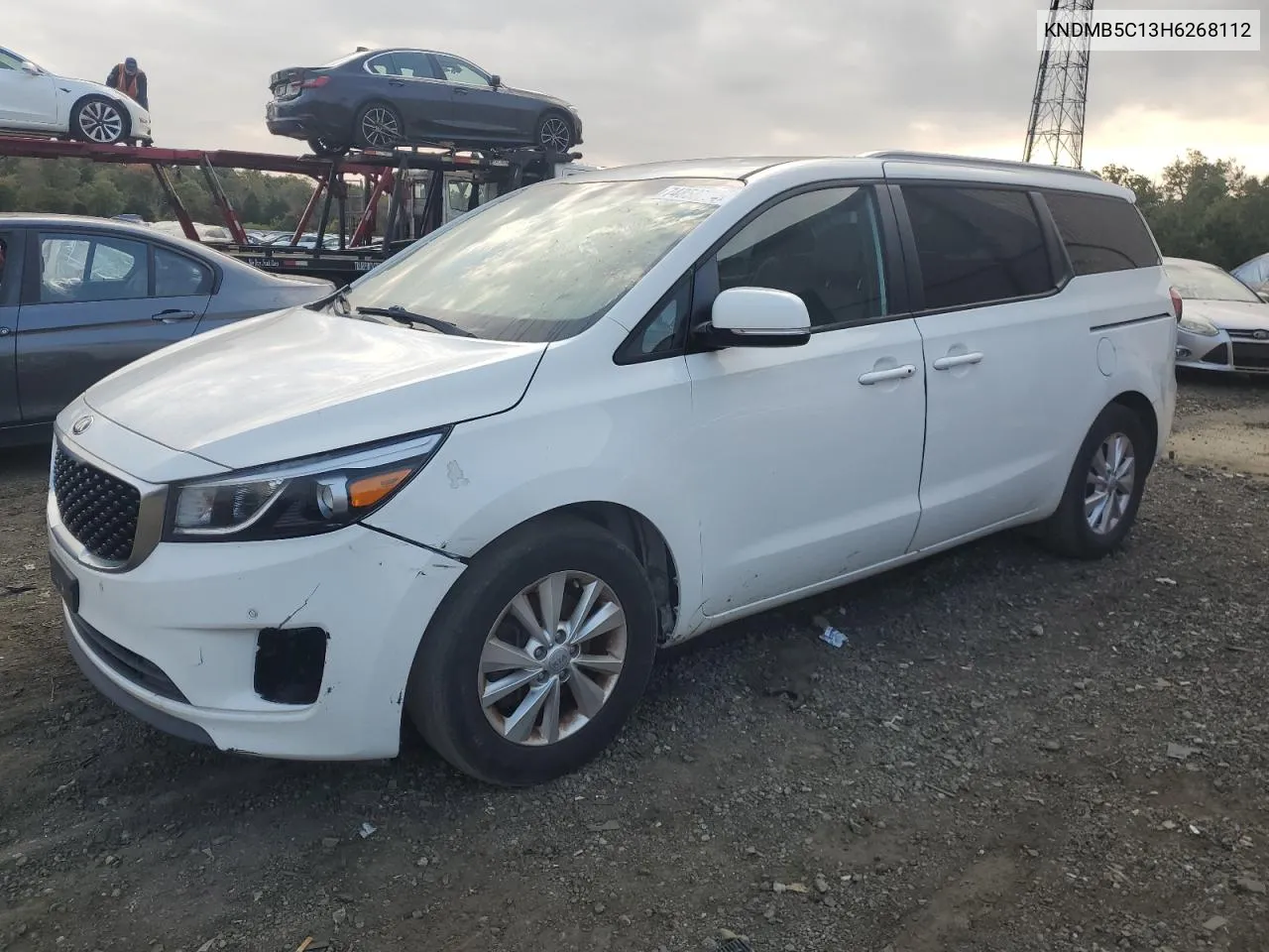 2017 Kia Sedona Lx VIN: KNDMB5C13H6268112 Lot: 74858774