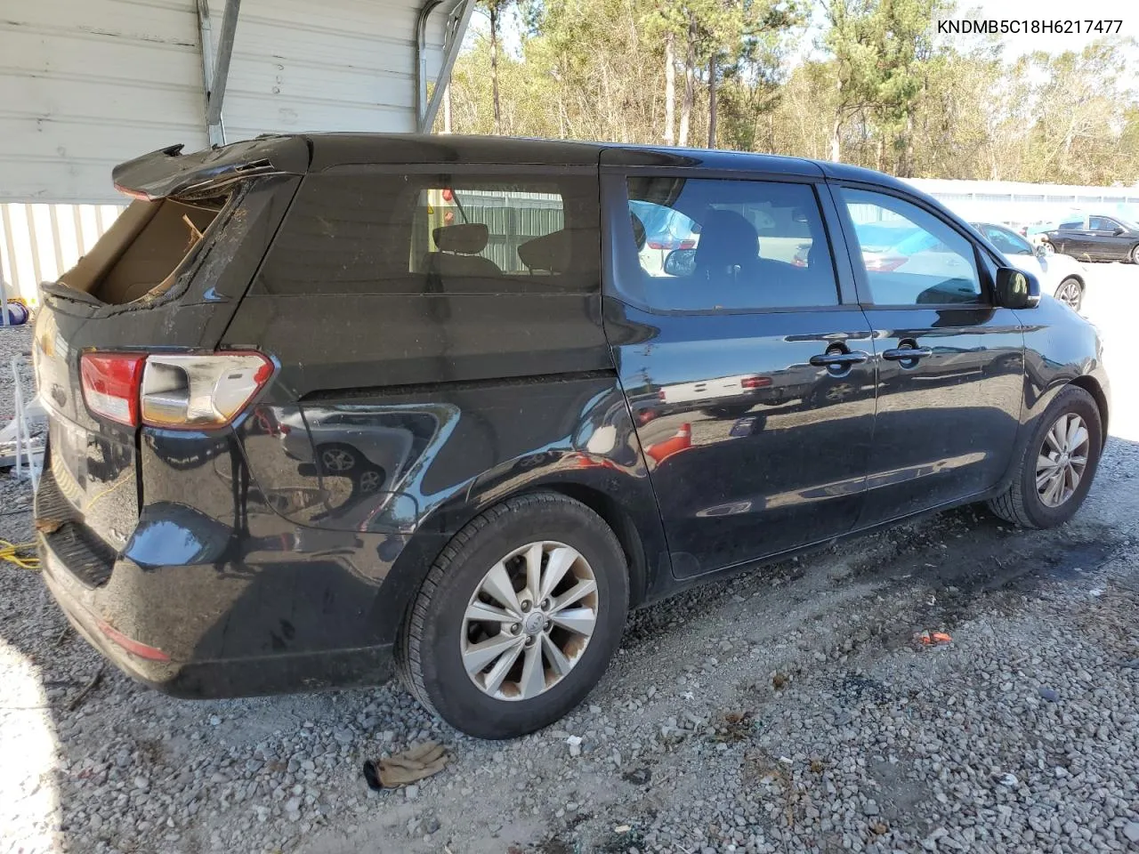 2017 Kia Sedona Lx VIN: KNDMB5C18H6217477 Lot: 75134034