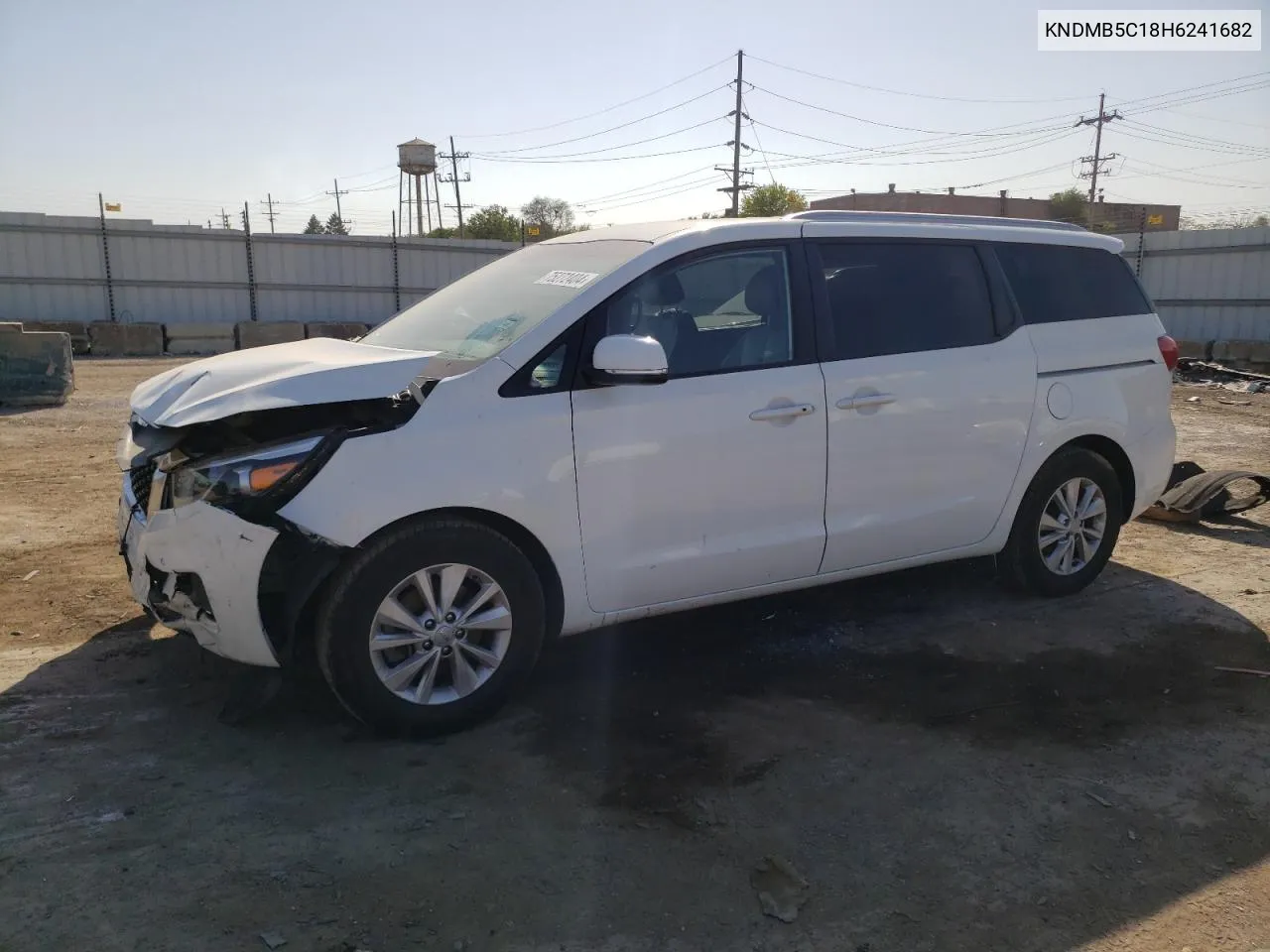 2017 Kia Sedona Lx VIN: KNDMB5C18H6241682 Lot: 75272404