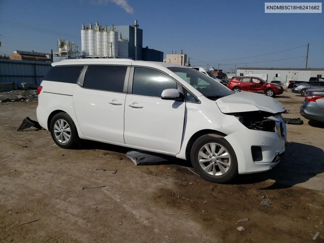 2017 Kia Sedona Lx VIN: KNDMB5C18H6241682 Lot: 75272404