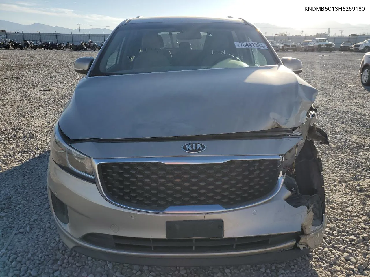 2017 Kia Sedona Lx VIN: KNDMB5C13H6269180 Lot: 75441384