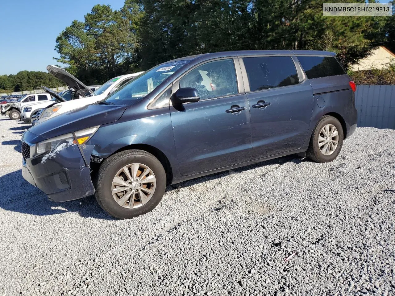 2017 Kia Sedona Lx VIN: KNDMB5C18H6219813 Lot: 75490094