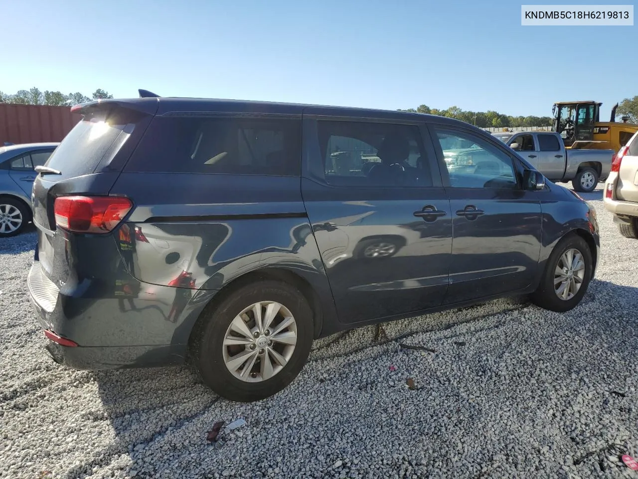 2017 Kia Sedona Lx VIN: KNDMB5C18H6219813 Lot: 75490094