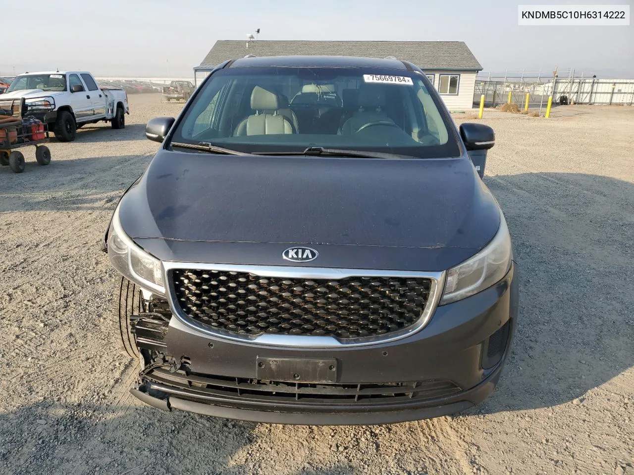 2017 Kia Sedona Lx VIN: KNDMB5C10H6314222 Lot: 75669784