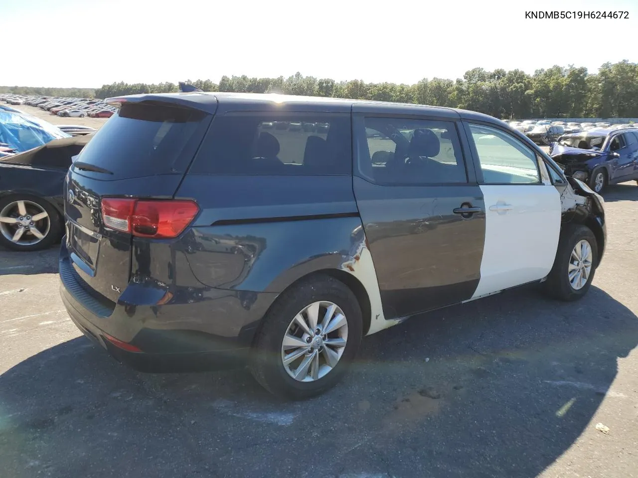 2017 Kia Sedona Lx VIN: KNDMB5C19H6244672 Lot: 75693944