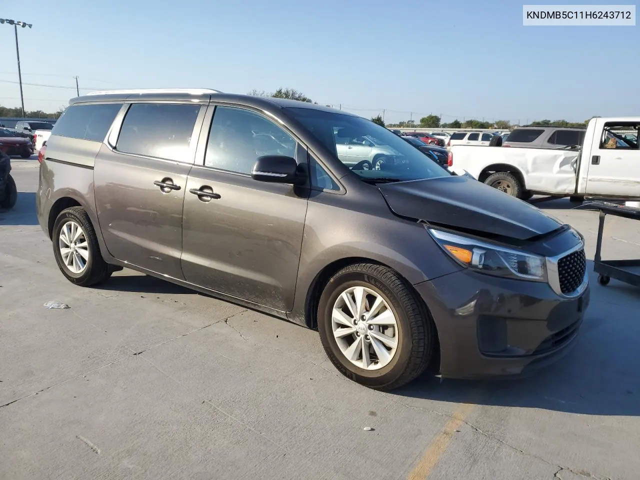 2017 Kia Sedona Lx VIN: KNDMB5C11H6243712 Lot: 75883754