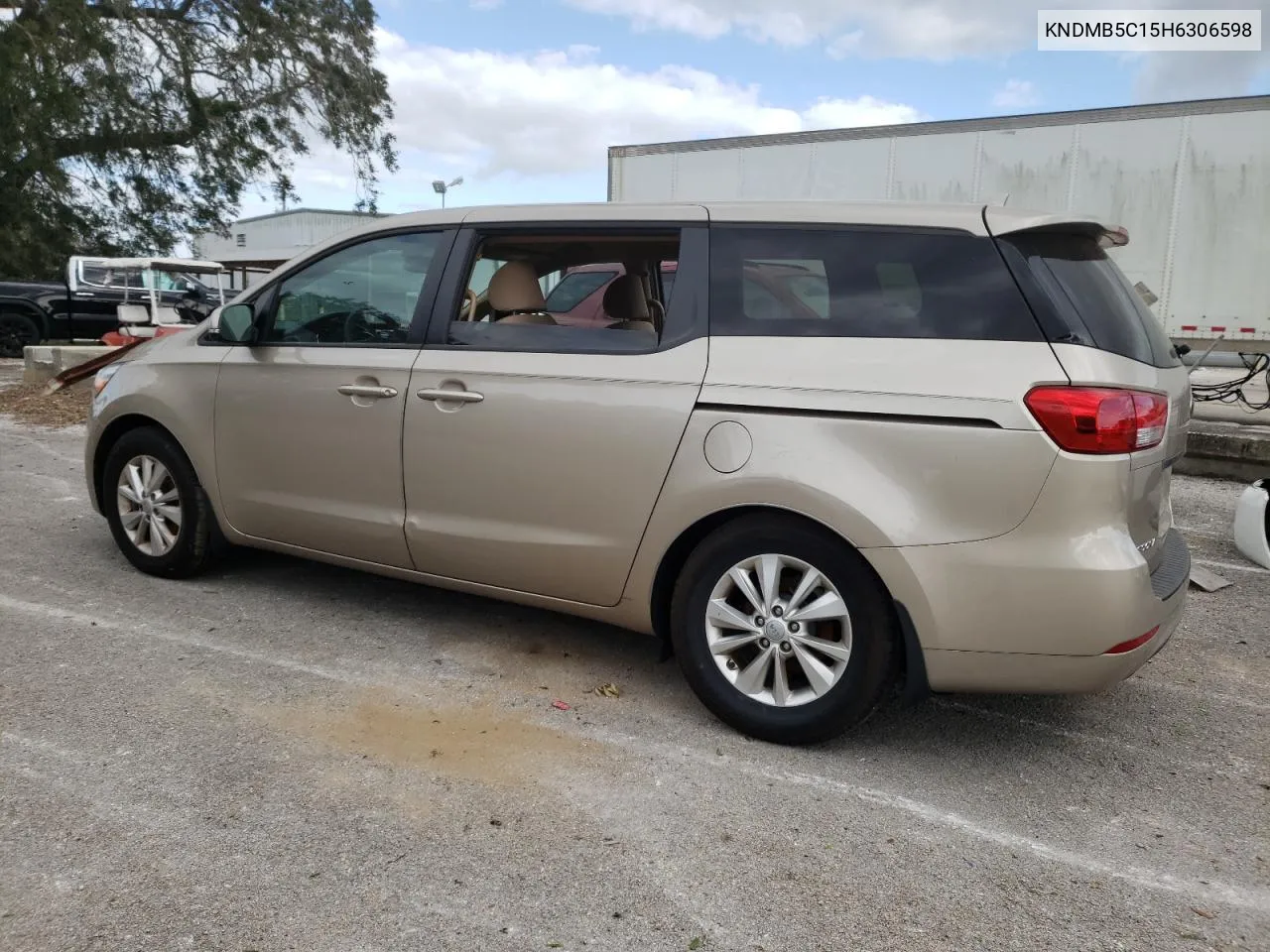 2017 Kia Sedona Lx VIN: KNDMB5C15H6306598 Lot: 76122074