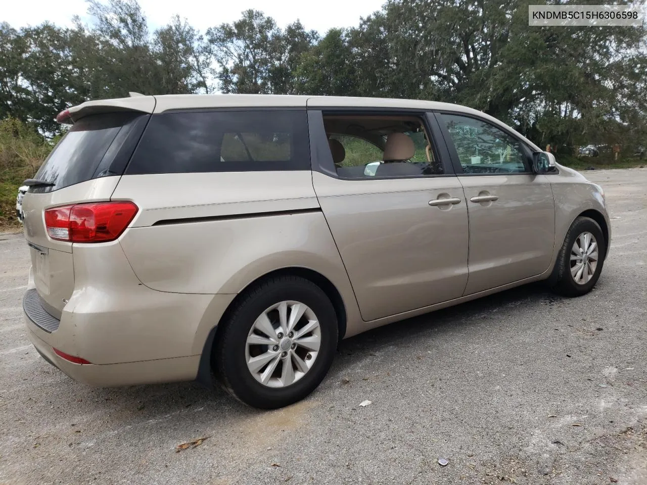 2017 Kia Sedona Lx VIN: KNDMB5C15H6306598 Lot: 76122074