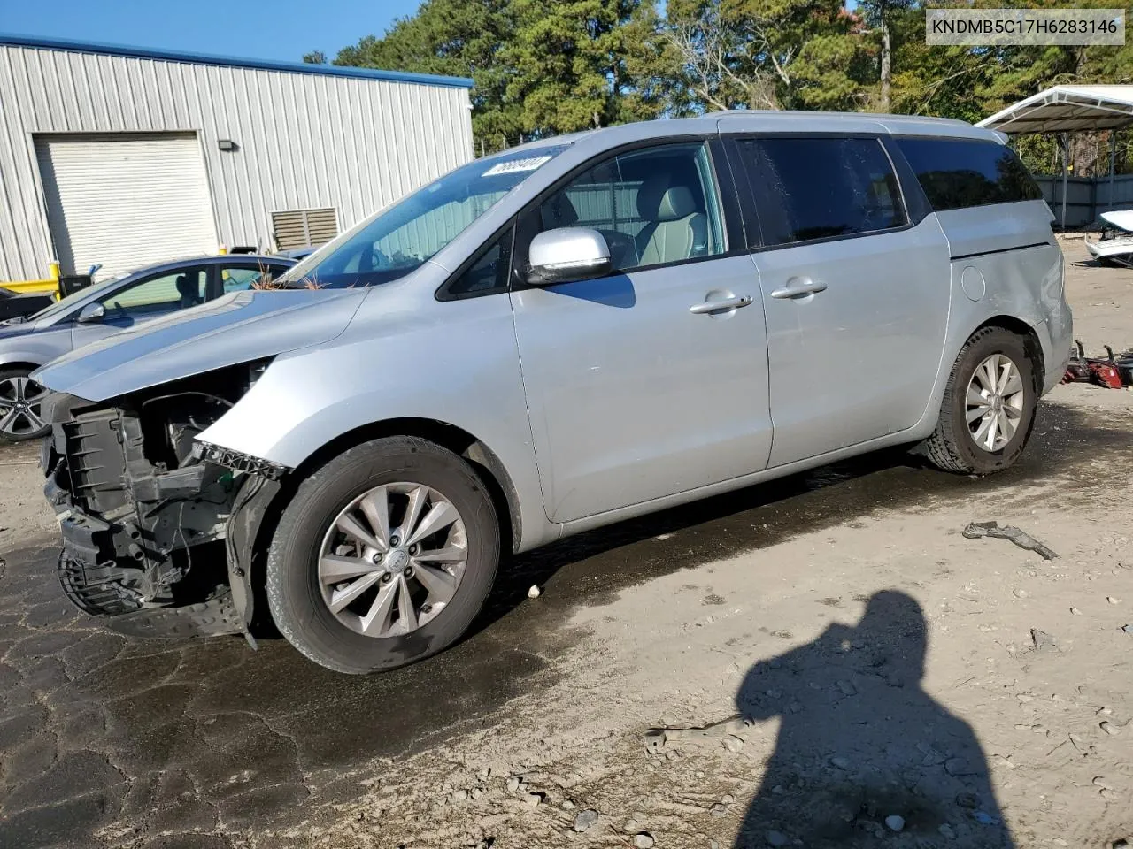 2017 Kia Sedona Lx VIN: KNDMB5C17H6283146 Lot: 76608404