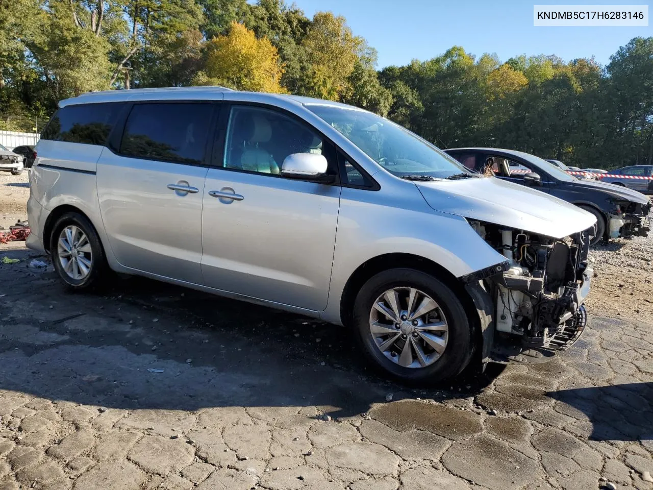 2017 Kia Sedona Lx VIN: KNDMB5C17H6283146 Lot: 76608404