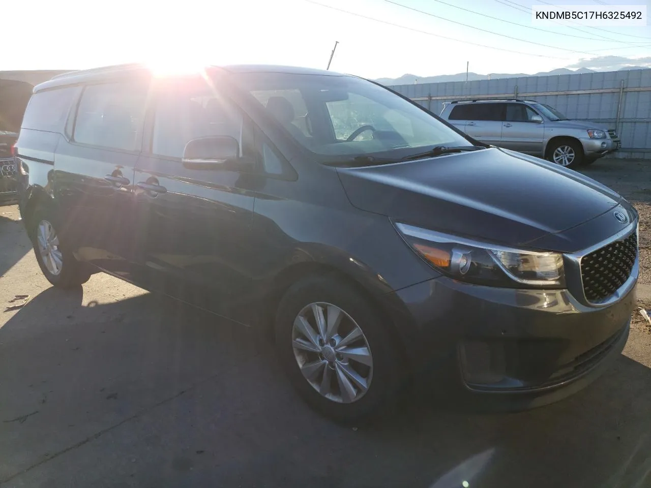 2017 Kia Sedona Lx VIN: KNDMB5C17H6325492 Lot: 76771154