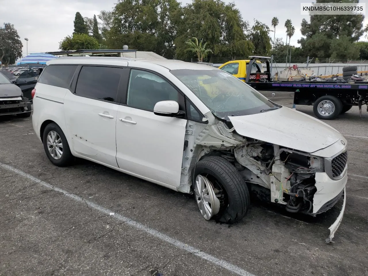 2017 Kia Sedona Lx VIN: KNDMB5C10H6339735 Lot: 76789364