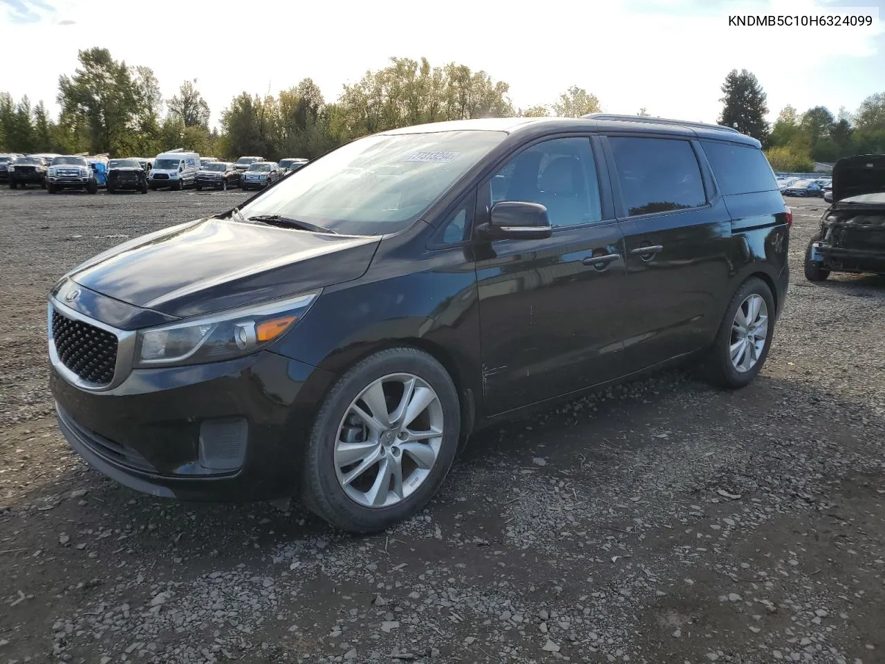 2017 Kia Sedona Lx VIN: KNDMB5C10H6324099 Lot: 77313294