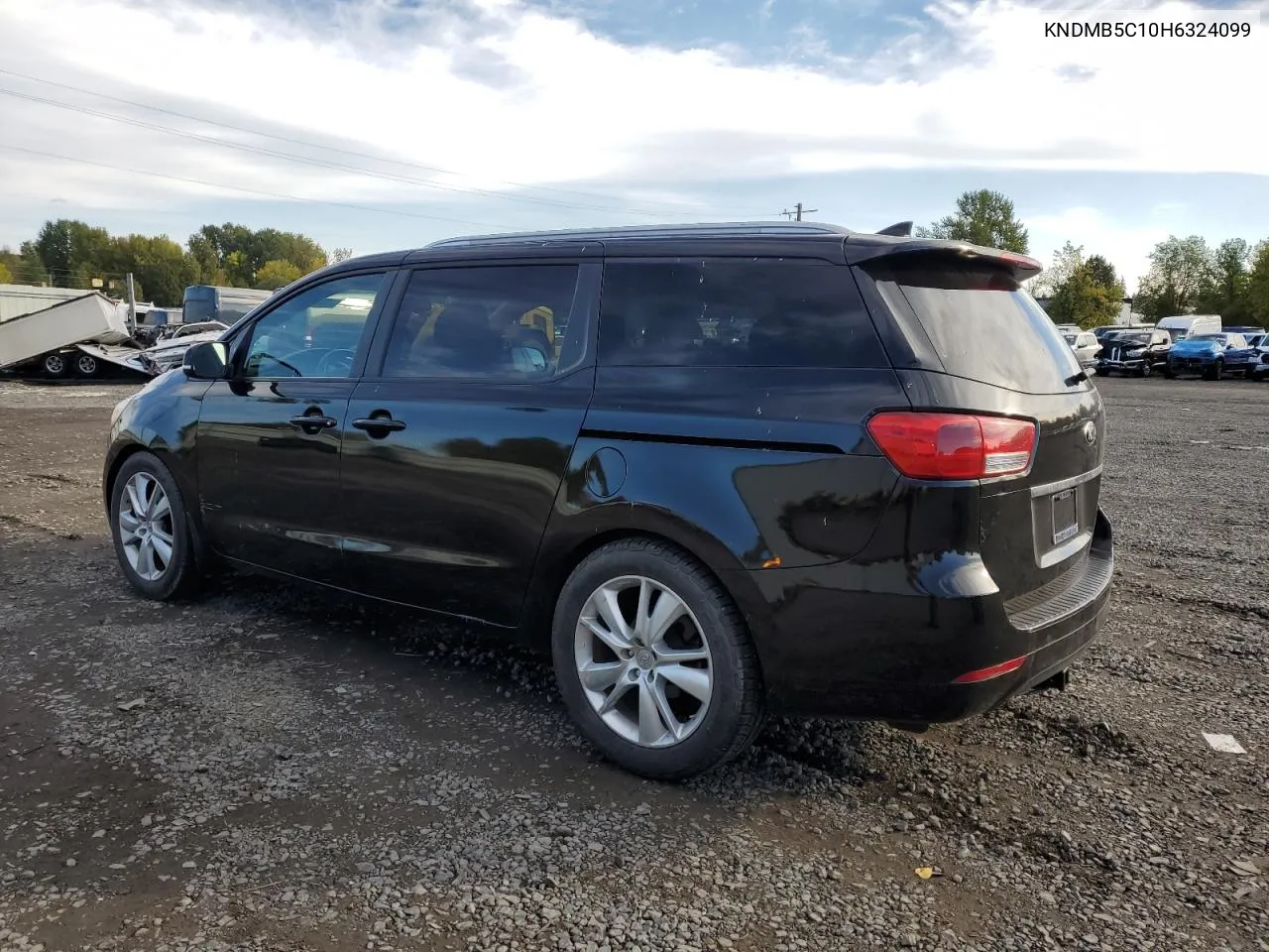 2017 Kia Sedona Lx VIN: KNDMB5C10H6324099 Lot: 77313294