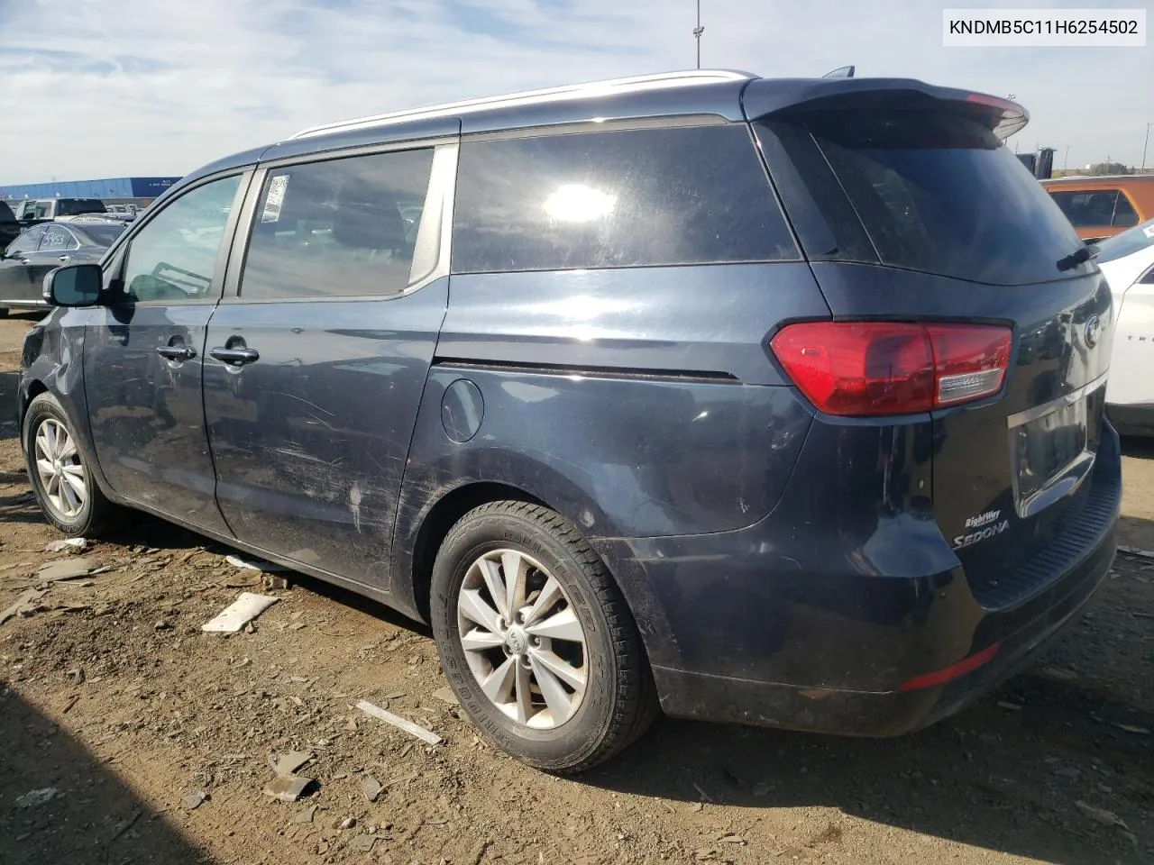 2017 Kia Sedona Lx VIN: KNDMB5C11H6254502 Lot: 77361184