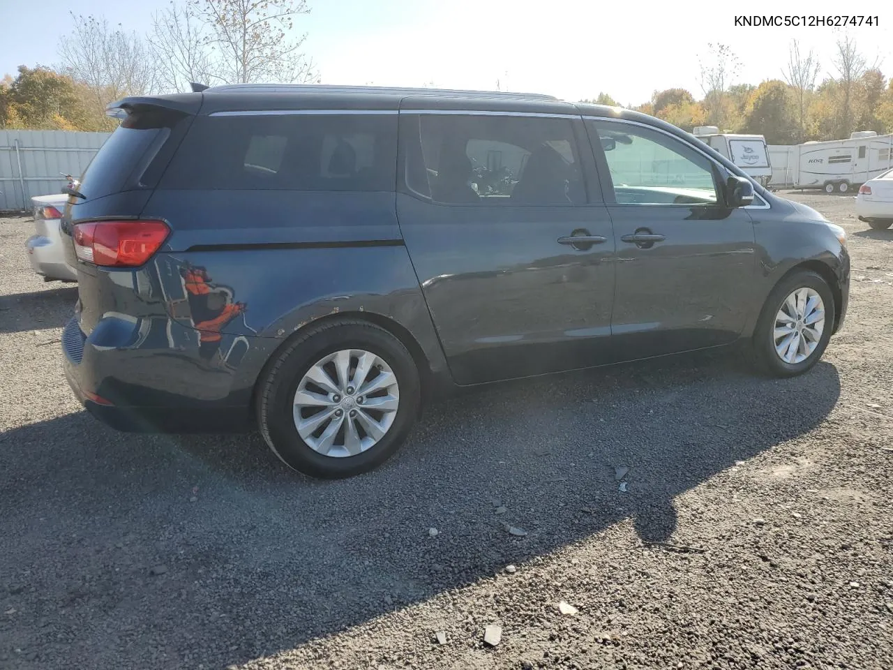 2017 Kia Sedona Ex VIN: KNDMC5C12H6274741 Lot: 77564924