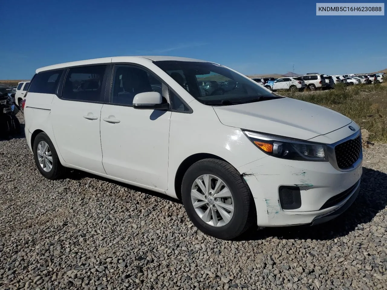 KNDMB5C16H6230888 2017 Kia Sedona Lx