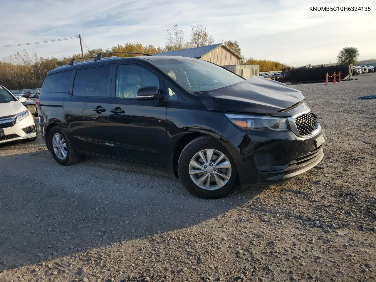 2017 Kia Sedona Lx VIN: KNDMB5C10H6324135 Lot: 77653494