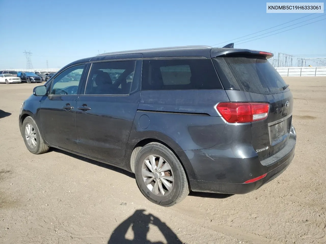 2017 Kia Sedona Lx VIN: KNDMB5C19H6333061 Lot: 77844394