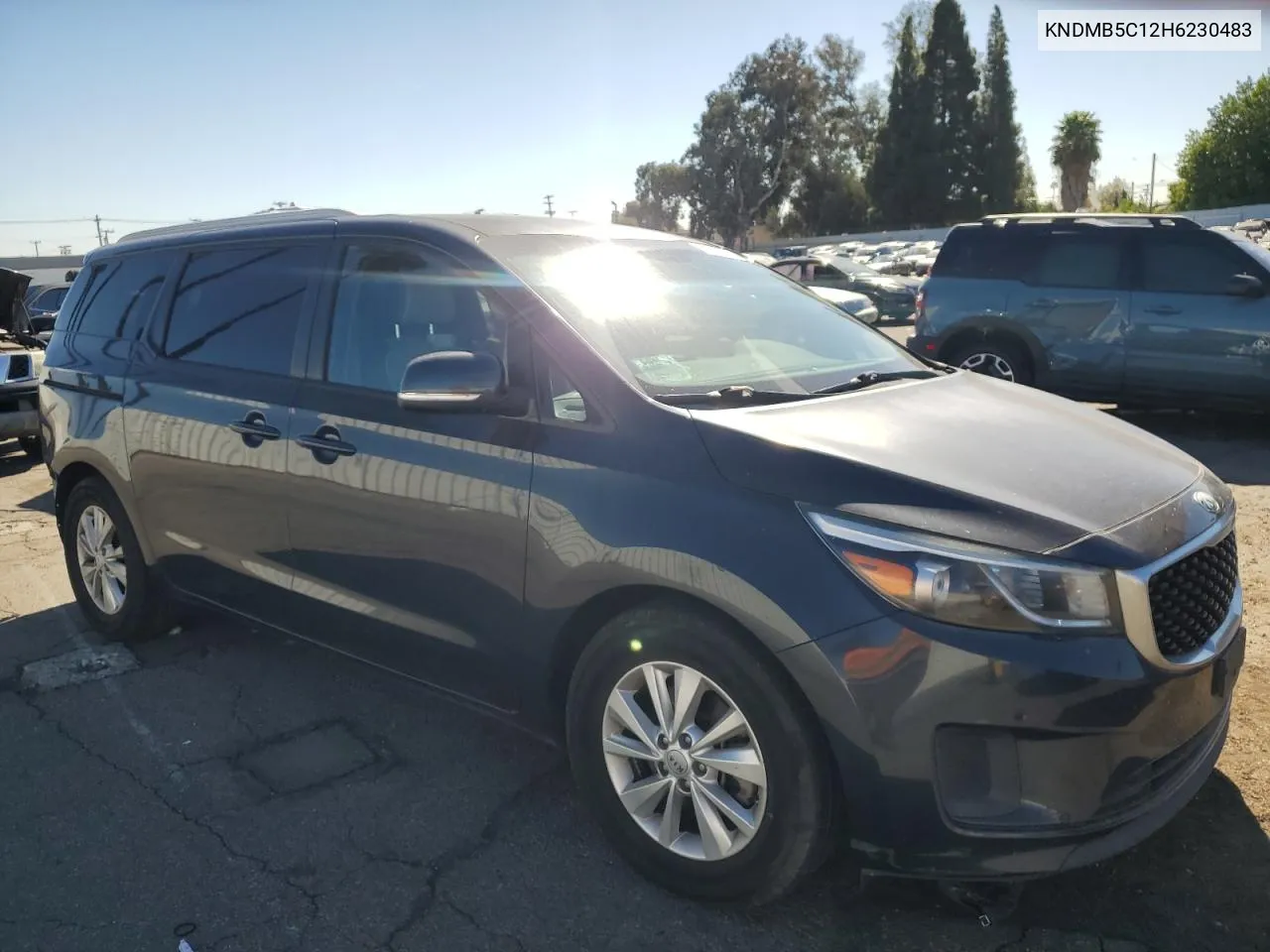 2017 Kia Sedona Lx VIN: KNDMB5C12H6230483 Lot: 78531884