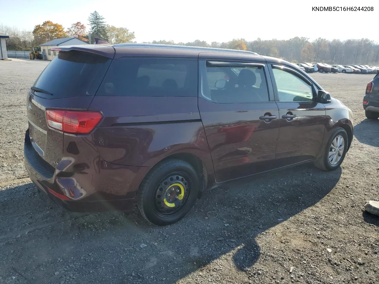 2017 Kia Sedona Lx VIN: KNDMB5C16H6244208 Lot: 78553984