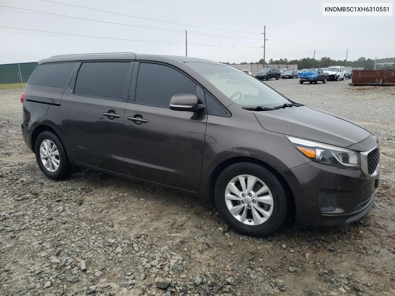 2017 Kia Sedona Lx VIN: KNDMB5C1XH6310551 Lot: 79253794