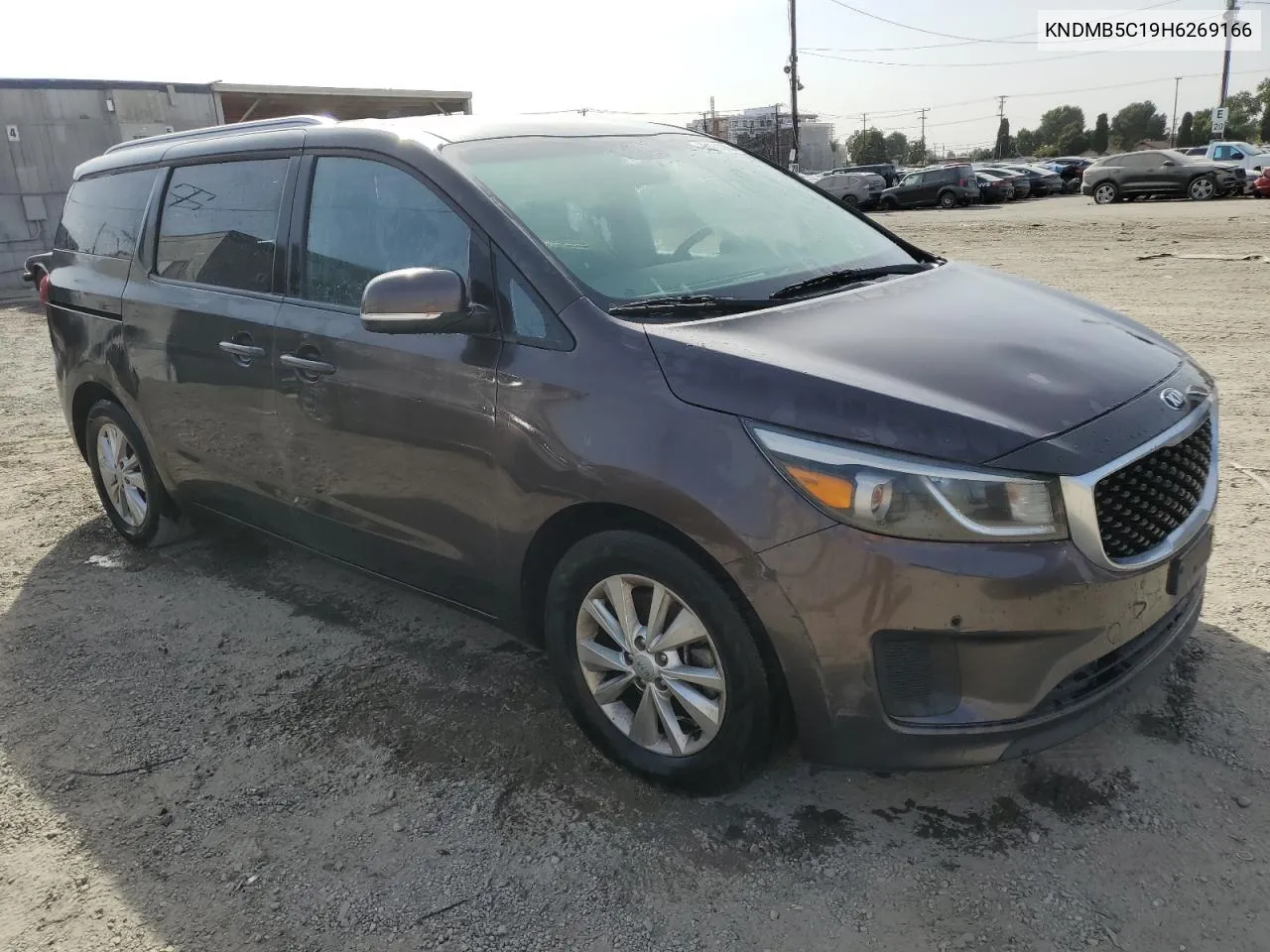 2017 Kia Sedona Lx VIN: KNDMB5C19H6269166 Lot: 79691474