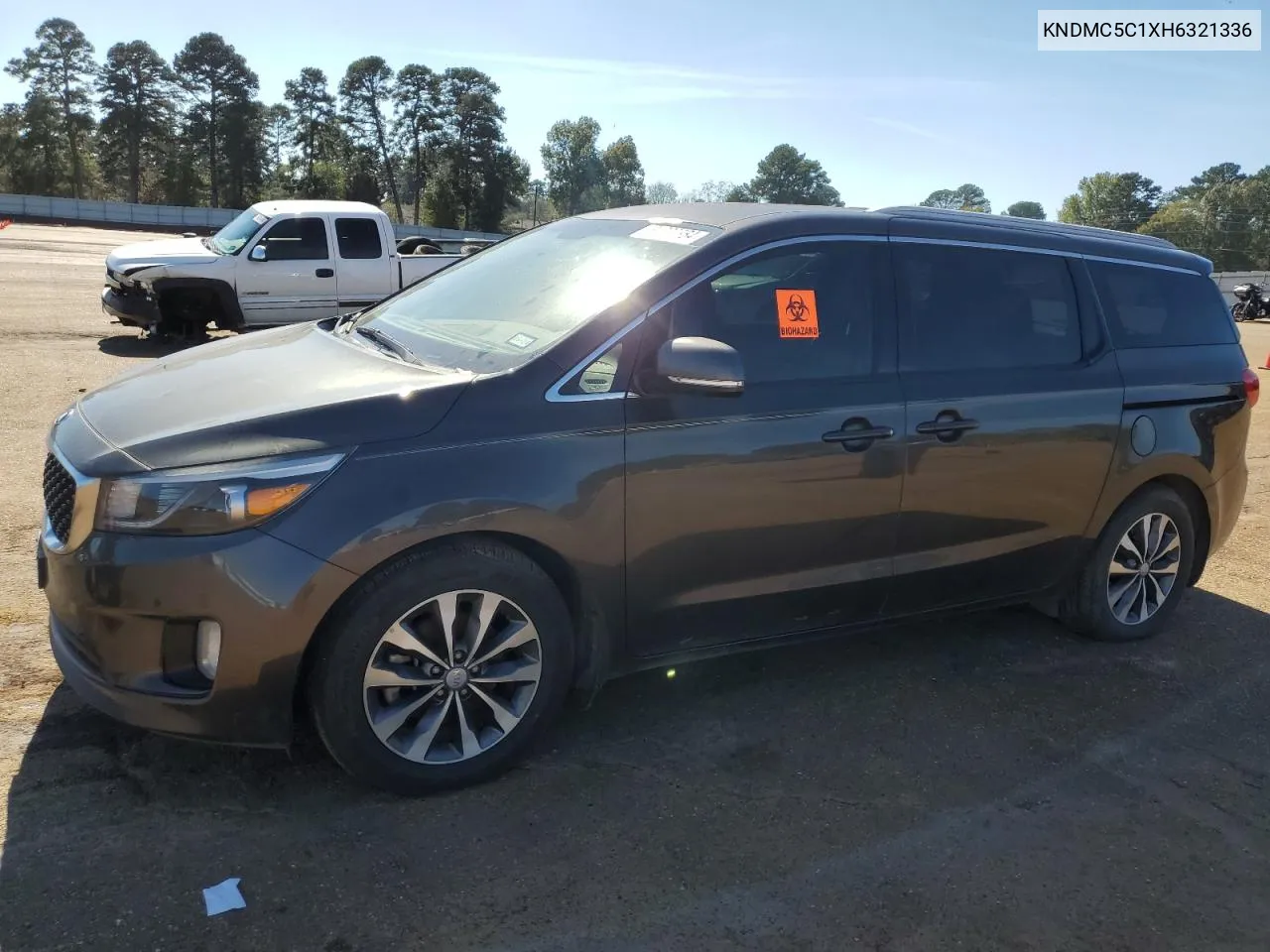 2017 Kia Sedona Ex VIN: KNDMC5C1XH6321336 Lot: 80039864