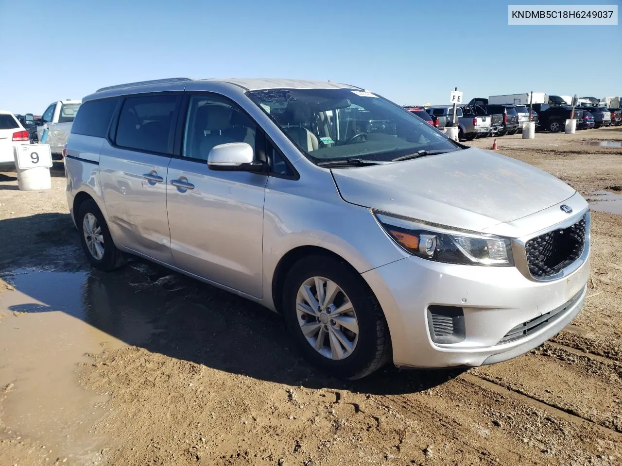 2017 Kia Sedona Lx VIN: KNDMB5C18H6249037 Lot: 80221424