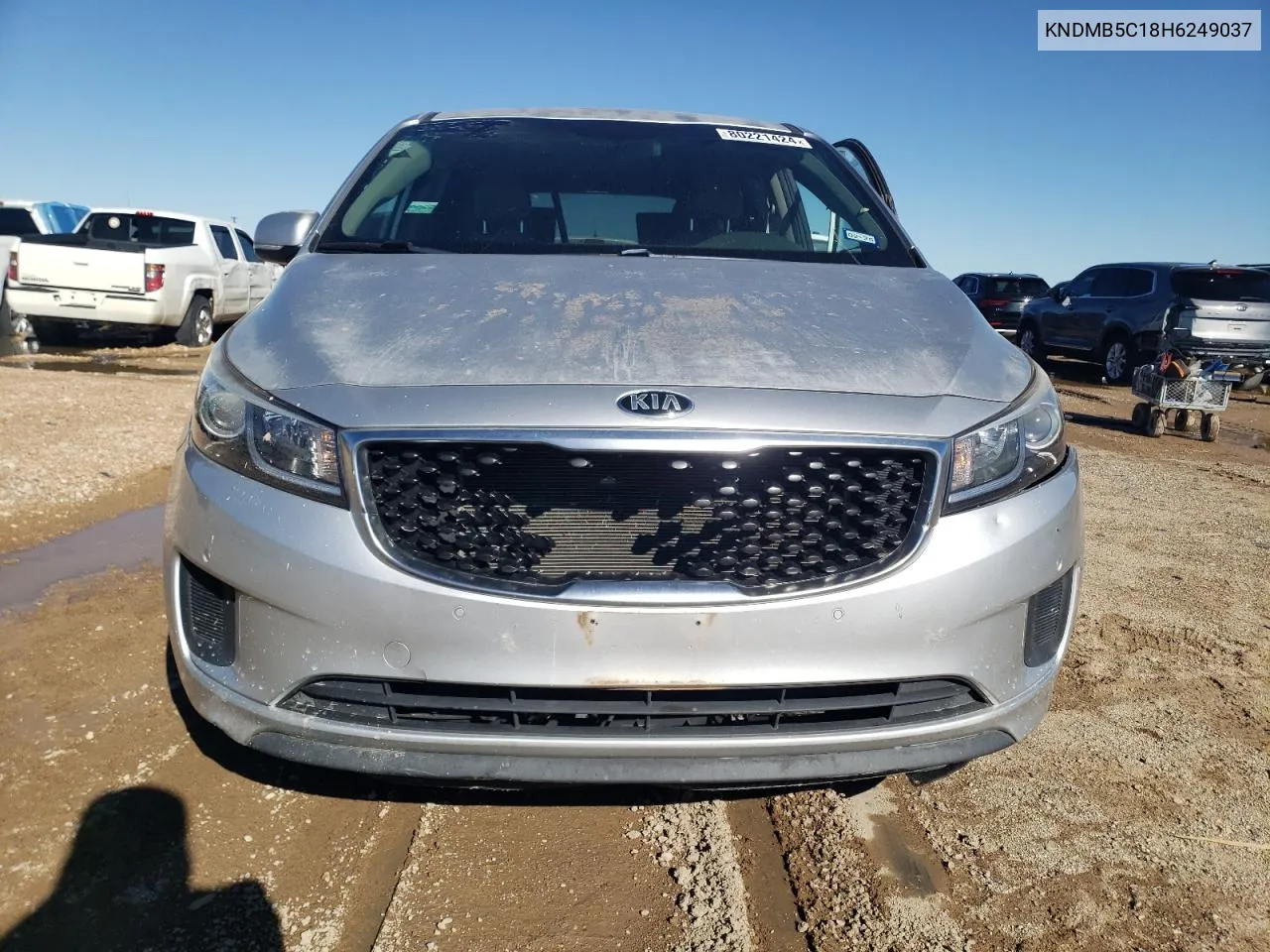 2017 Kia Sedona Lx VIN: KNDMB5C18H6249037 Lot: 80221424