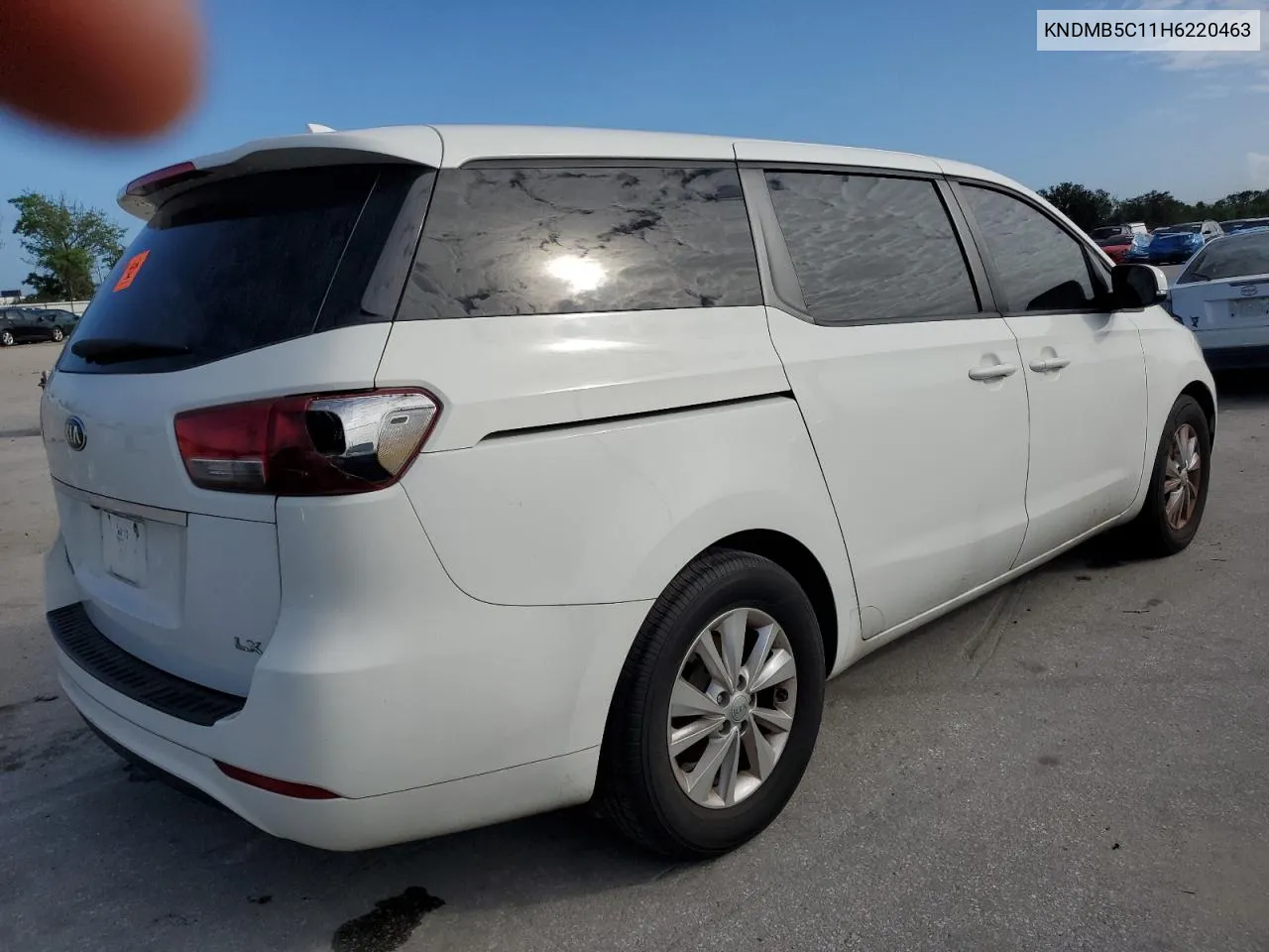 2017 Kia Sedona Lx VIN: KNDMB5C11H6220463 Lot: 80296164