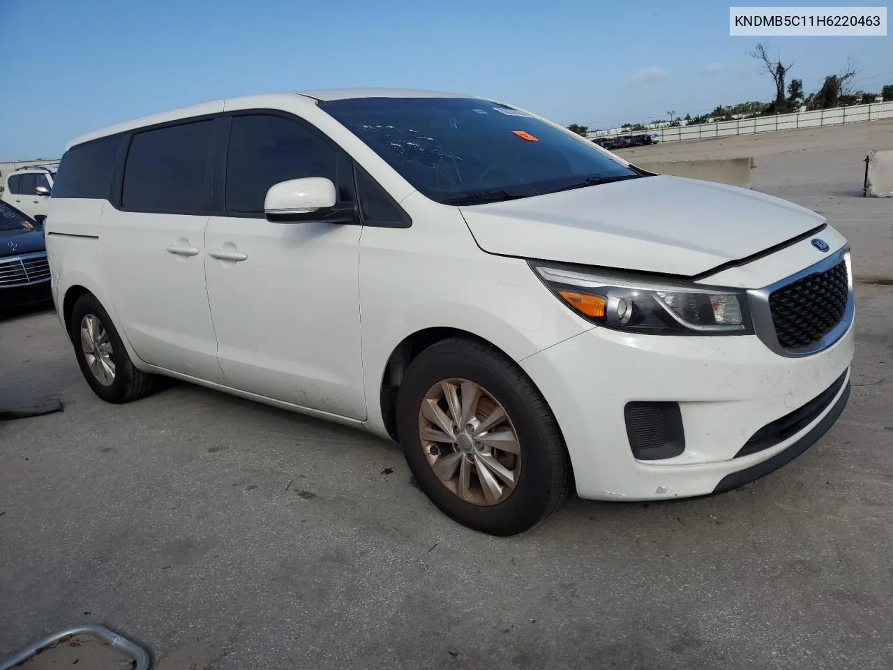 2017 Kia Sedona Lx VIN: KNDMB5C11H6220463 Lot: 80296164