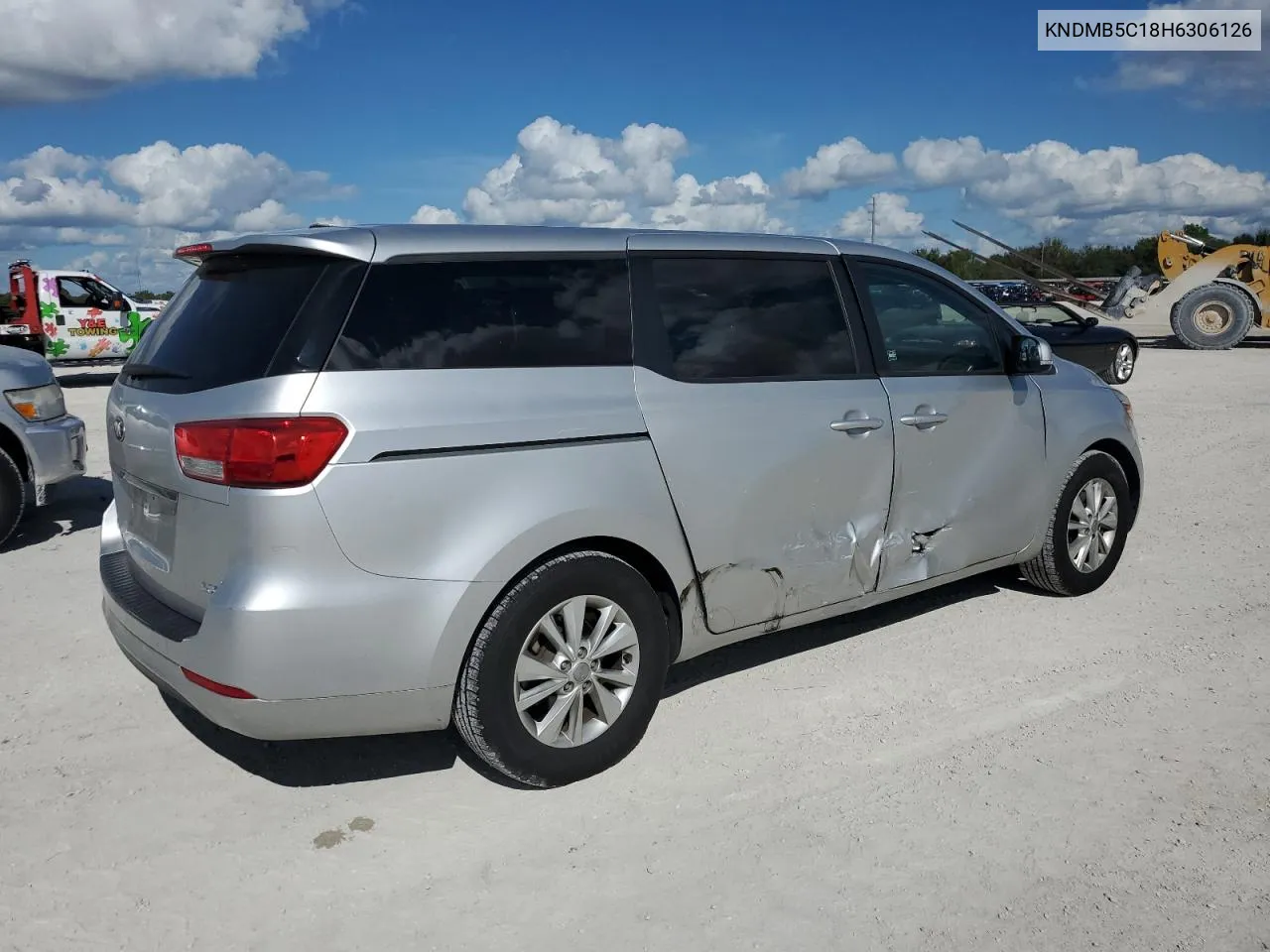 2017 Kia Sedona Lx VIN: KNDMB5C18H6306126 Lot: 80366384