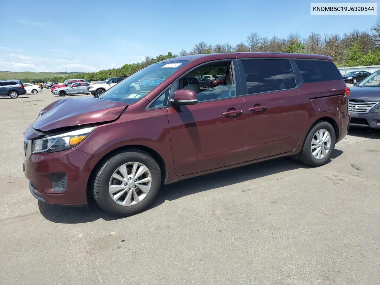 2018 Kia Sedona Lx VIN: KNDMB5C19J6390544 Lot: 56223214