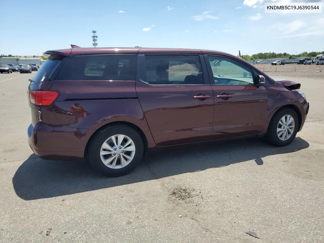 2018 Kia Sedona Lx VIN: KNDMB5C19J6390544 Lot: 56223214