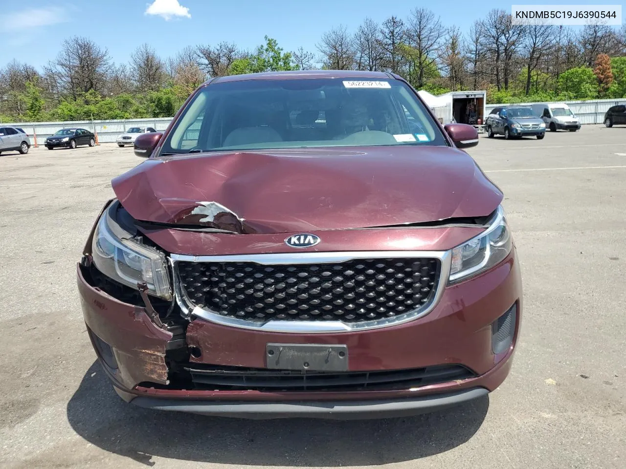 KNDMB5C19J6390544 2018 Kia Sedona Lx