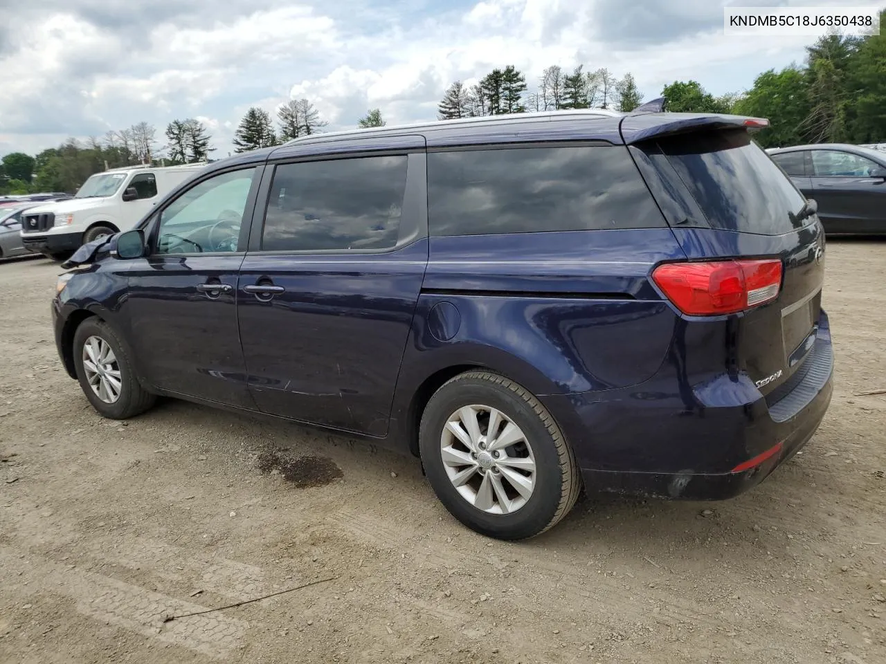 KNDMB5C18J6350438 2018 Kia Sedona Lx