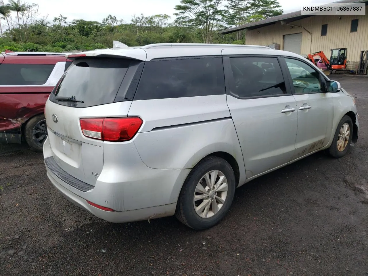 2018 Kia Sedona Lx VIN: KNDMB5C11J6367887 Lot: 58226874