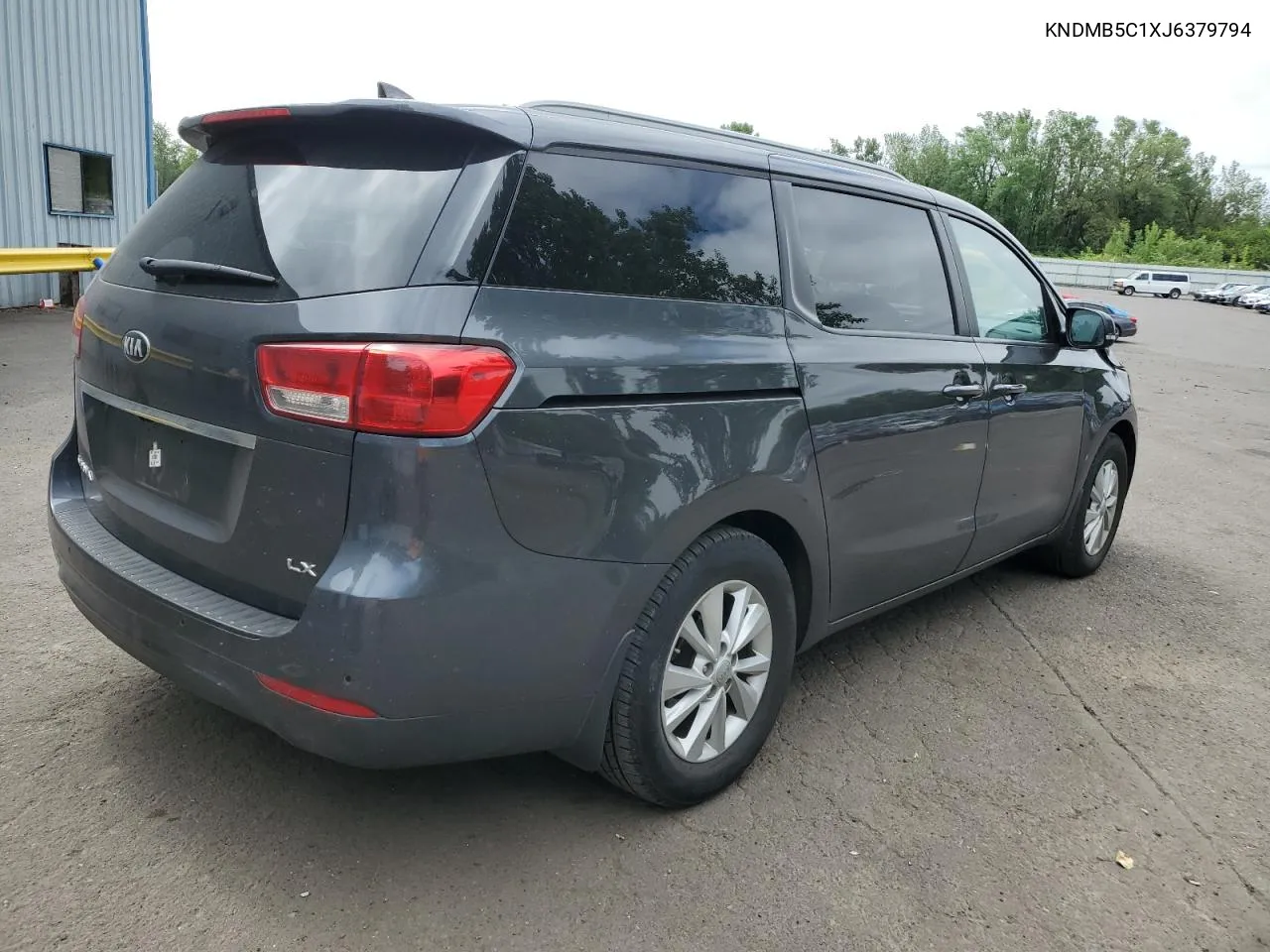 2018 Kia Sedona Lx VIN: KNDMB5C1XJ6379794 Lot: 61660614