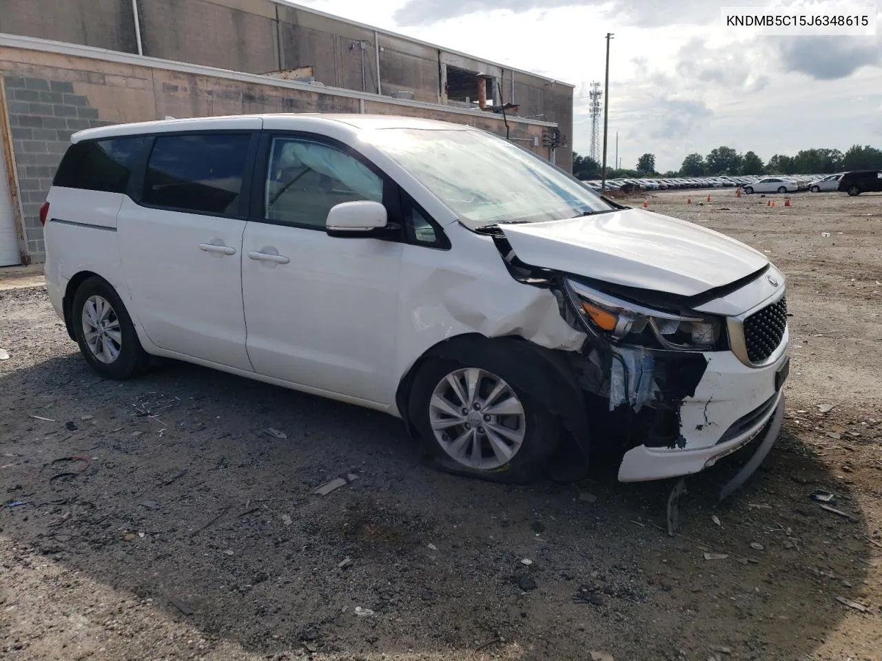 2018 Kia Sedona Lx VIN: KNDMB5C15J6348615 Lot: 63669054