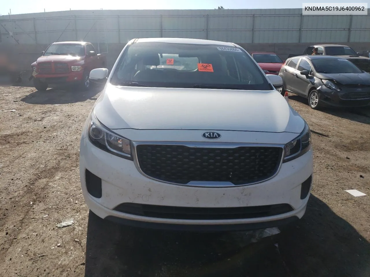 2018 Kia Sedona L VIN: KNDMA5C19J6400962 Lot: 66435684