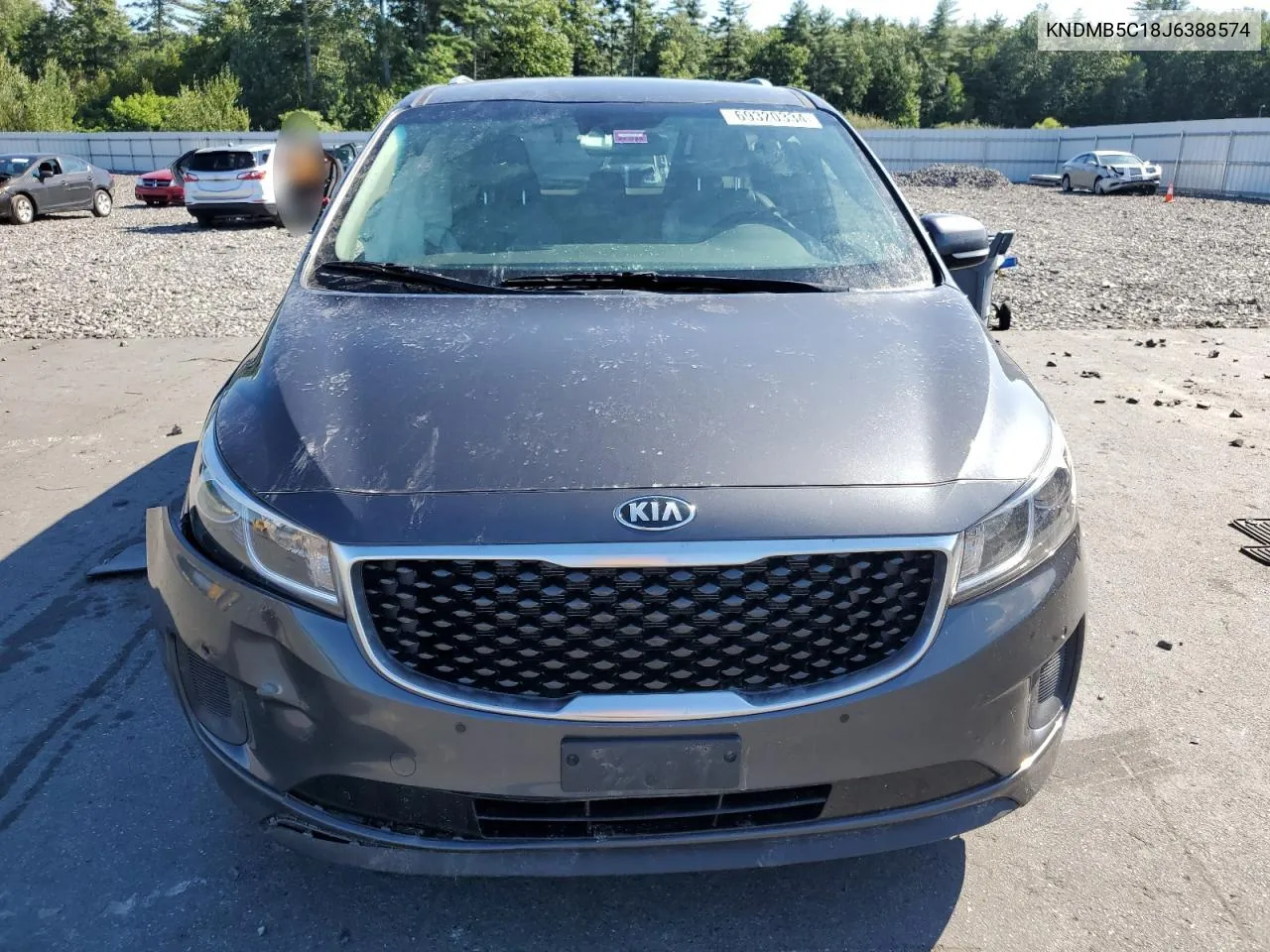 2018 Kia Sedona Lx VIN: KNDMB5C18J6388574 Lot: 69320334