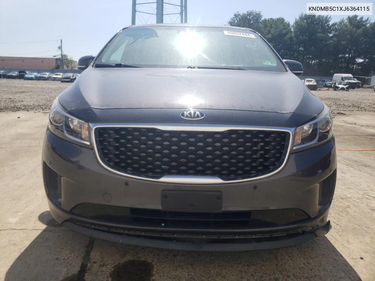 2018 Kia Sedona Lx VIN: KNDMB5C1XJ6364115 Lot: 69852444