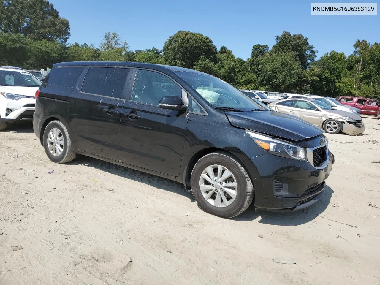 2018 Kia Sedona Lx VIN: KNDMB5C16J6383129 Lot: 70811484